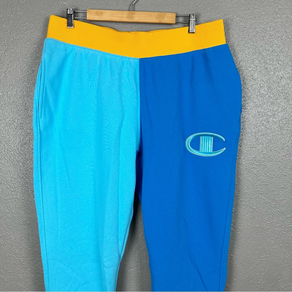 Champion Reverse Weave Color Block Joggers Men’s … - image 2
